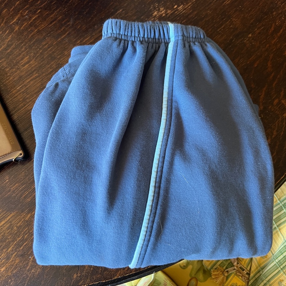 JoyLab Women's Blue Barrel Fleece Joggers oversized - XS feels like S - Picture 7 of 11